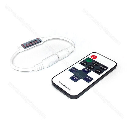 LED Ovládač - stmievač k jednofarebn. pásu  12V/72W/6A MINI
