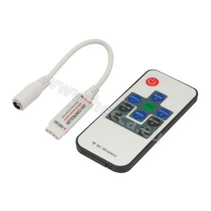 LED Ovládač - stmievač k RGB pásu 12V MINI