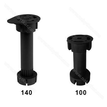 Rekt.noha PVC-R5, rozobereteľná