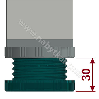 Stol.noha 60x60 s reguláciou, biela Stol.noha 60x60 s reguláciou, biela