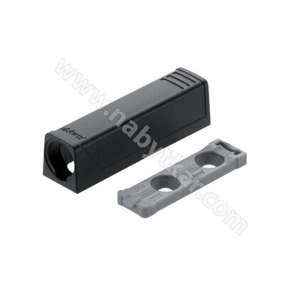 BLUM uchyt jednoduchý- krátky,na tlmič 956.1004, sivý /Blum BLUM uchyt jednoduchý- krátky,na tlmič 956.1004, sivý /Blum