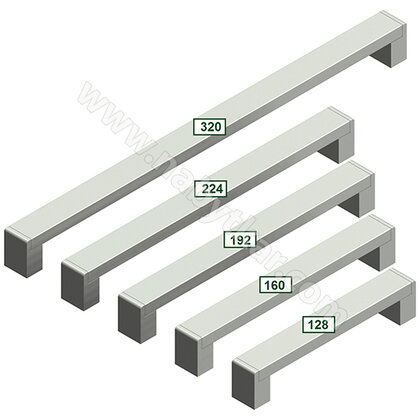 Madlo F021 Inox Madlo F021 Inox