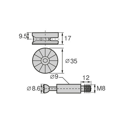 Excentrický spojovací prvok s tiahlom  / Swell