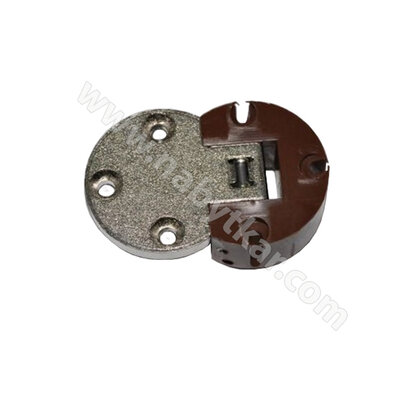 Záves kíbový 30 x 12 kov - plast