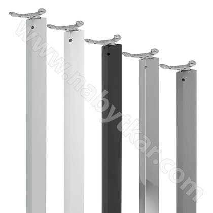 Rohová stol.noha 60x60/820/R