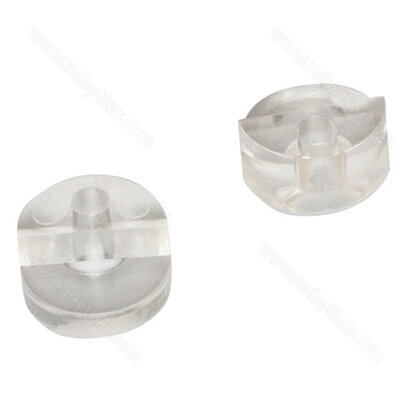 Príchytka skla fi. 13 mm, číra