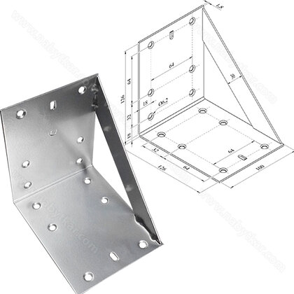  Uholník na posteľ 124 x100 mm ,č.6
