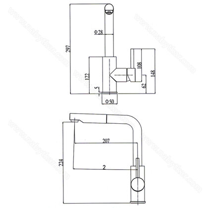 Batéria Leana, Granital /Alveus
