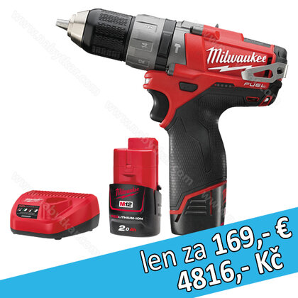 Skrutkovač Milwaukee s príklepom M12 FUEL™ CPD-202C