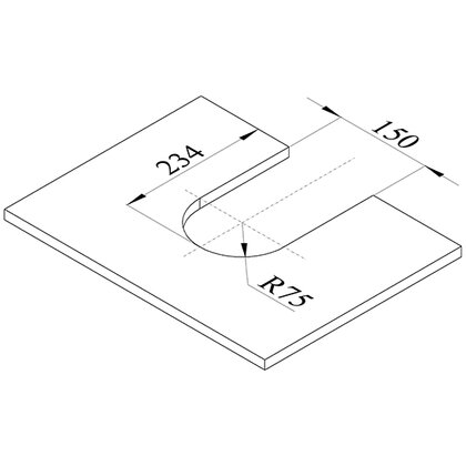 Evo organizér - zásuvková stena na sifón