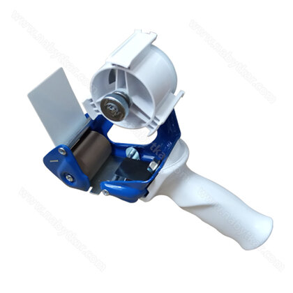 Ručný strojček na lep.pásku 50 mm -ocelový s brzdou 