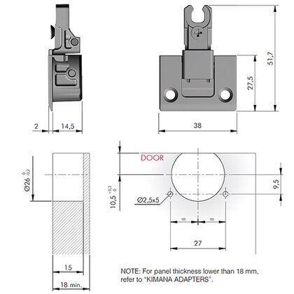 Záves KIMANA  (balenie:záves s protikusom)