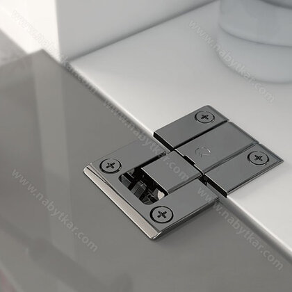 Záves KIMANA , nikel  (balenie:záves s protikusom)