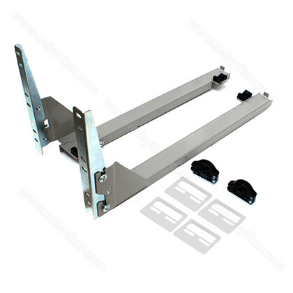 VARIANT MULTI krycia lišta mal.striebro, spodná pre výsuv Blum:TANDEM PLUS L-450 mm /Rejs