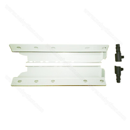 Uchyt.zad.čela roh. SPACE CORNER 17cm pre rel.Z30D000SL45 .BIELY /Blum