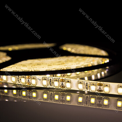 LED PAS 2835 bez kon.-IP20, 60LED/m 12V, š-8mm, L-5m,(1m=6W) biela neutrál/CP LED PAS 2835 bez kon.-IP20, 60LED/m 12V, š-8mm, L-5m,(1m=6W) biela neutrál/CP