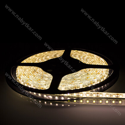 LED PAS 2835 bez kon.-IP20, 60LED/m 12V, š-8mm, L-5m,(1m=6W) biela neutrál/CP LED PAS 2835 bez kon.-IP20, 60LED/m 12V, š-8mm, L-5m,(1m=6W) biela neutrál/CP