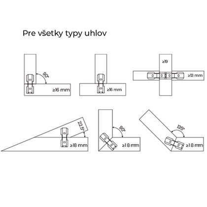 Lamello Tenso P-14 předpínací clip