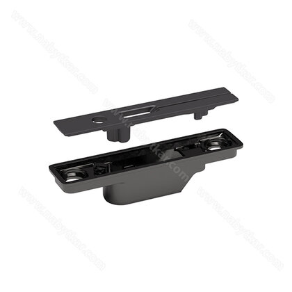 Zapustené uchytenie na dvierka pre sklopný lankový mech. KIARO EASY- antracit Zapustené uchytenie na dvierka pre sklopný lankový mech. KIARO EASY- antracit