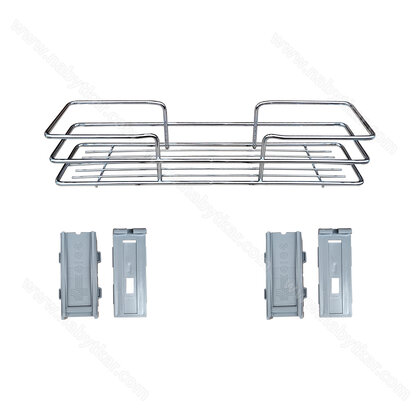 Košik k potrav.košu 251, 110x440x120 , chróm / SIGE Košik k potrav.košu 251, 110x440x120 , chróm / SIGE