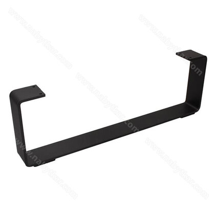 Nábytková noha NS37-120-370-L2 bez regulácie čierna / Gamet 