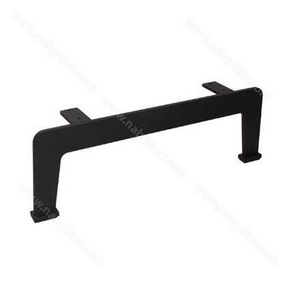 Nábytková noha NS42-120-370-L2 bez regulácie čierna / Gamet 