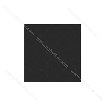Krytky samolep.fi 14 mm U999 ST9 /0190 PE čierna (1 plátok= 25 krytiek) nr.327