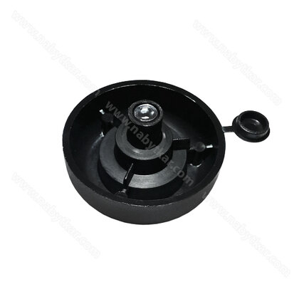 Nožička NH 17mm s rektifikáciou, čierna 