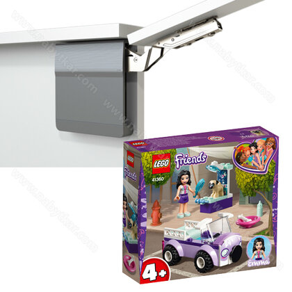 Darčekový Set 2018-V1903, Výklop sivý SQ+LEGO Darčekový Set 2018-V1903, Výklop sivý SQ+LEGO