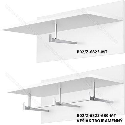 Vešiak  Z-6823 , matný chróm 