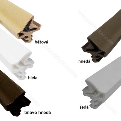 Interiérové tesnenie S-6577-PVC-bezfalcové Interiérové tesnenie S-6577-PVC-bezfalcové