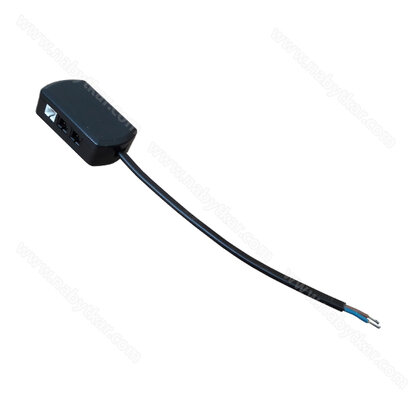 Rozvádzač JSTM 5x+1 čierny s 10cm káblom  /CP