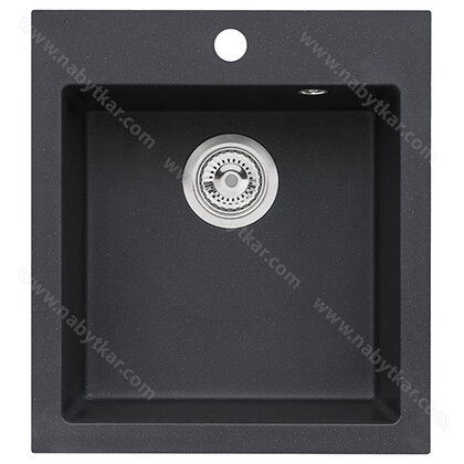 Drez Cortina 20, black G91 + sifón /Alveus