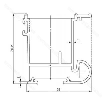 Madlo RAMA WIDE (na širokú štetinu 0099) 2,7m/Laguna