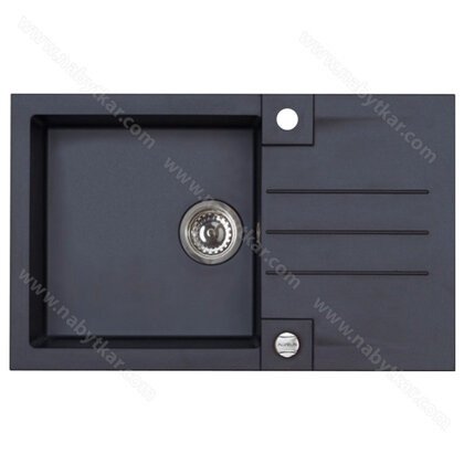 Drez Rock 130, black G91 + pop-up sifón /Alveus