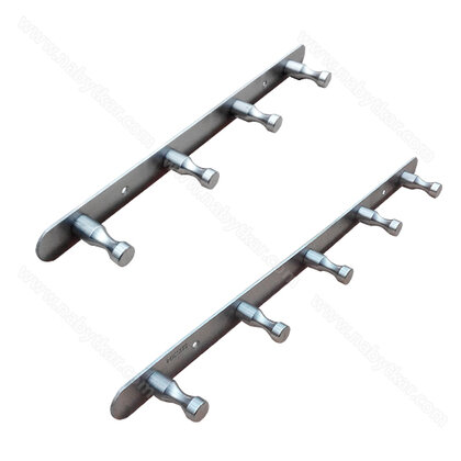 Vešiaková lišta -  leštený inox / LUX Vešiaková lišta -  leštený inox / LUX