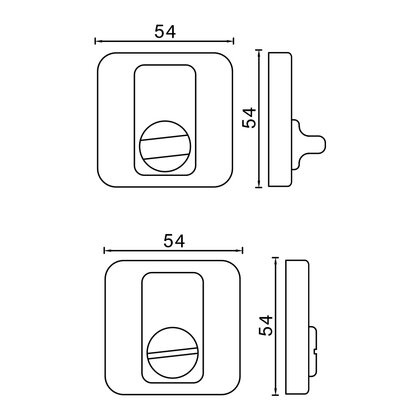 Rozetka na WC T-004-120 Rozetka na WC T-004-120