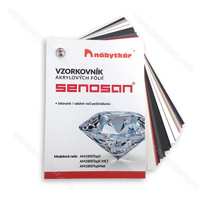 Vzorkovník Fólii pre Akryl dvierka, veľkosť - A6