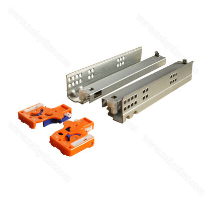 Skrytý plnovýsuv PUSH 550mm, starý typ-na montáž bez synchron. tyčky /Swell výpredaj