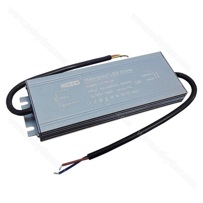 LED Trafo Vodeodolné24V, 100W; 4,17A / HECCA