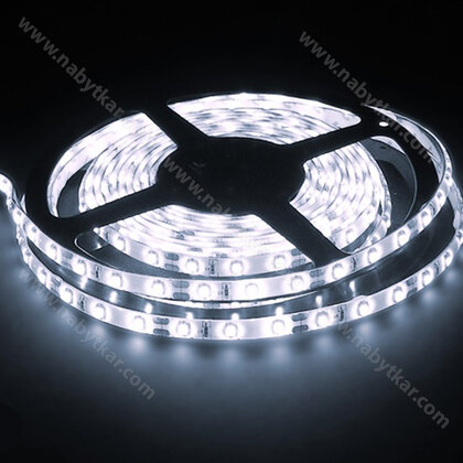 LED PAS 5630 bez kon.-IP20, 60LED/m 12V, š-10mm, L-5m, biela studena (12W/m)/CP