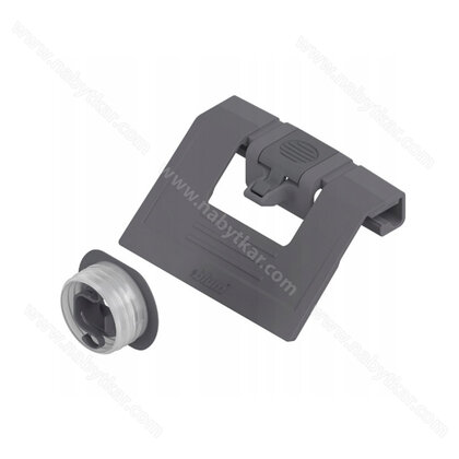 Upevnenie vnút.čela-ZIF.80M7.ANTARO sivé, L+P /Blum