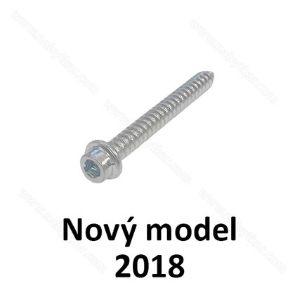 Skrutka tvrdená 4,2x 38 imbus do prof. prech.a vodorovný aj pre nový model Aldors (bal:20ks)/ Laguna
