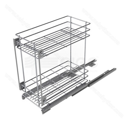 Cargo košík "40" GREEN LINE 003G, spodný-s tlmením, chróm / SIGE