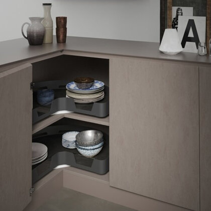 Erg.roh.karusel 363 ME fi 700mm, do 900x900 korpusu, ANTRACIT /SIGE