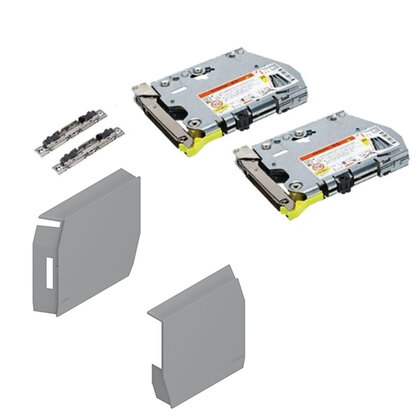 SET- AVENTOS HK-S "E"', DTD Uchyty+krytky, SIVÝ SET- AVENTOS HK-S "E"', DTD Uchyty+krytky, SIVÝ