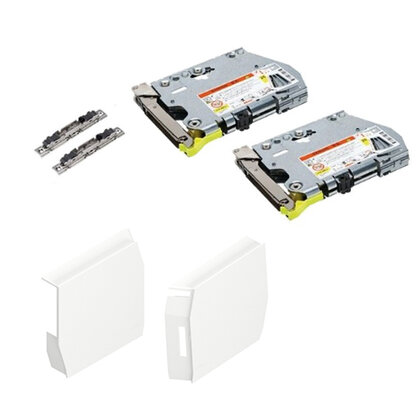 SET- AVENTOS HK-S "E"', DTD Uchyty+krytky, BIELY