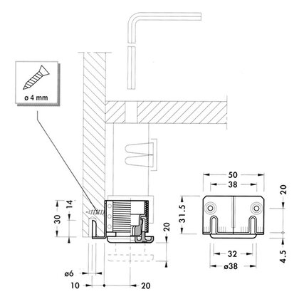 Nožička CAMAR 300-Z2-A2