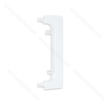 Gripless - koncovka na profil typ-"C", biela, plast