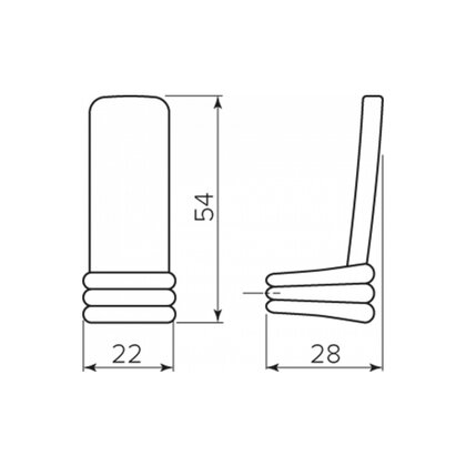 Vešiak Z-5421 starý cín